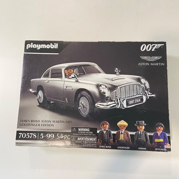 Playmobil 007 James Bond Aston Martin DB5 Goldfinger Edition Model Kit 70578 NWB - Picture 11 of 15